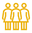 Stakeholder groups and the distribution of benefits, burdens, and business outcomes.