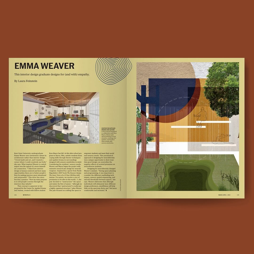 A year ago I was named as one of Metropolis Magazine&rsquo;s Future100!! I was so honored to be included in their class of 2023 and for the opportunity to have my work published in their magazine. This article is about the Center for Applied Drama an