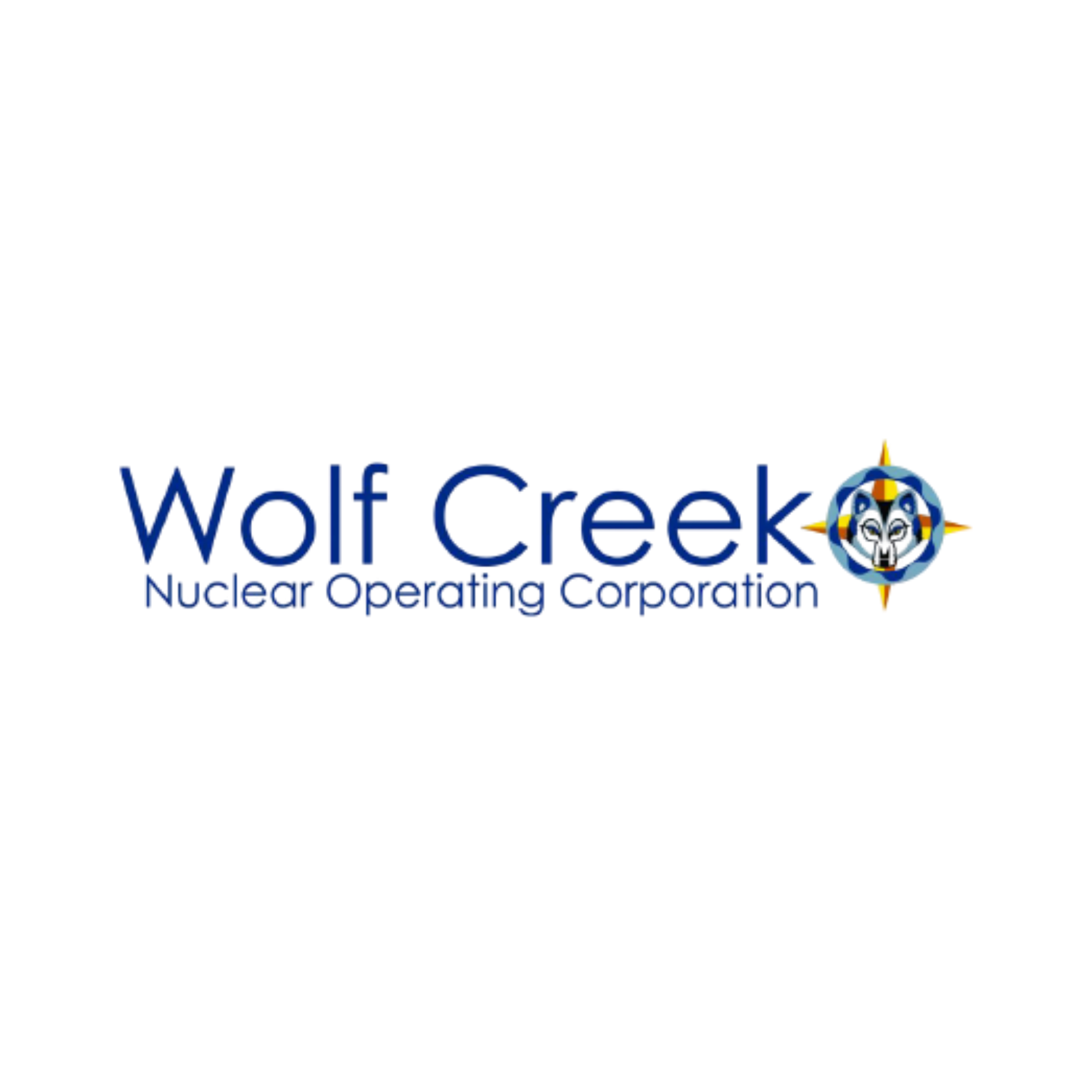 Wolfram logo with a blue, gold, and red atom symbol and text 'Wolfram Language on Nuclear Operating Grounds'.