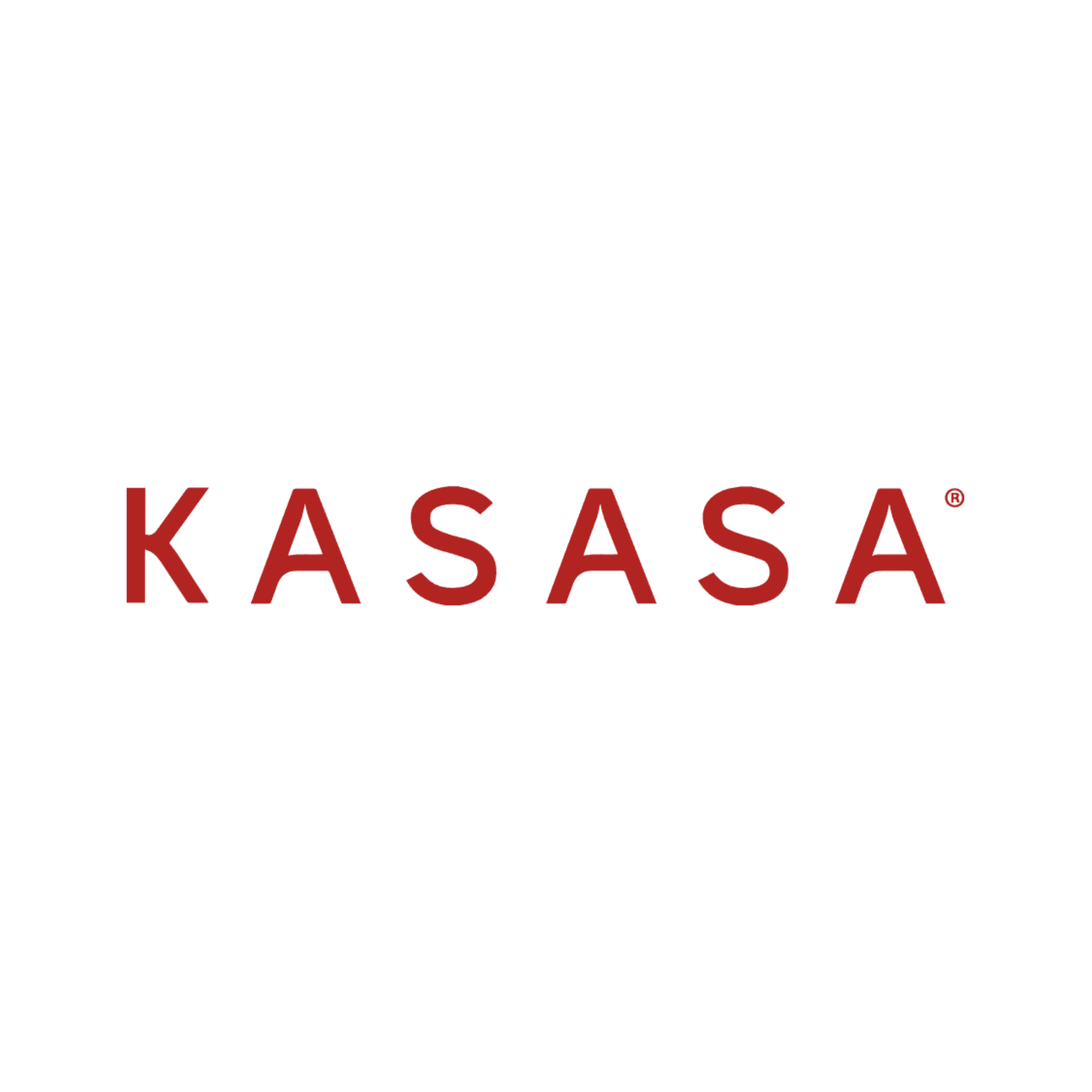Black background with the word 'KASASA' in red capital letters at the bottom.