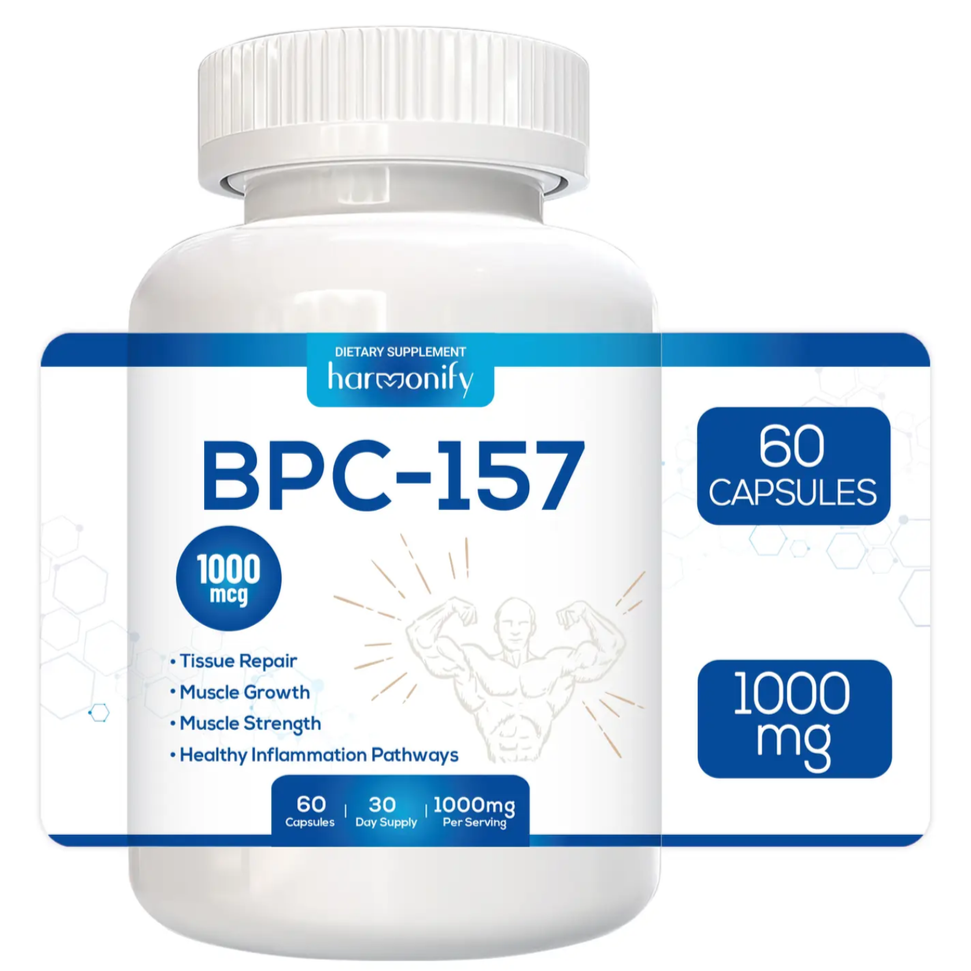 BPC157 Muscle&Workout 60 Capsules, High Potency
