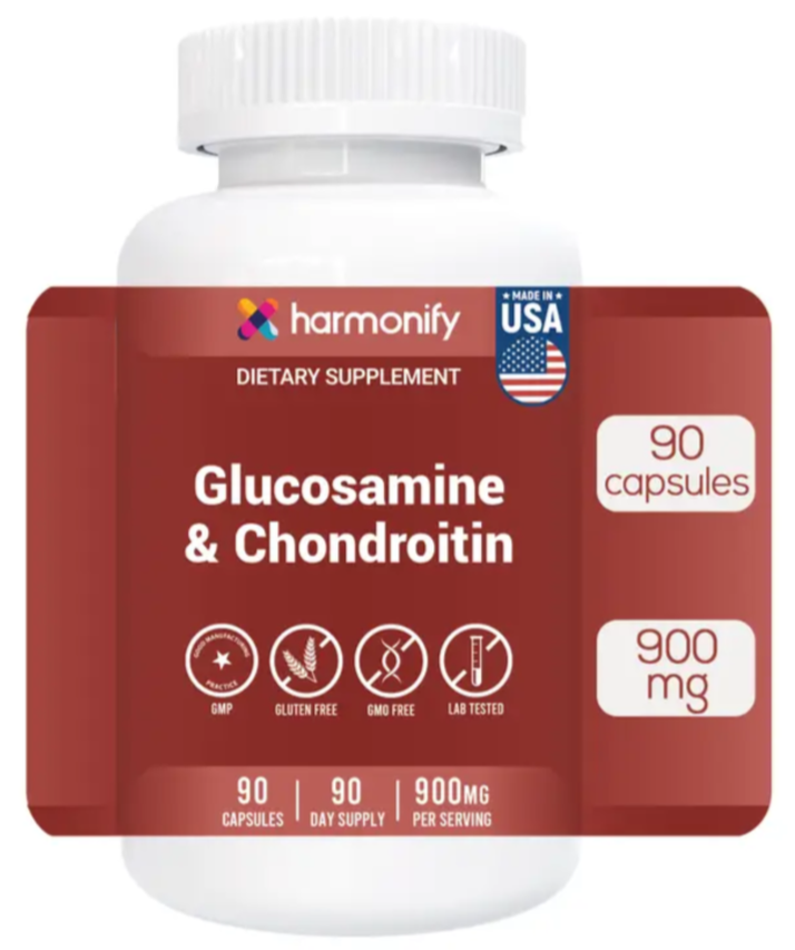 Advanced Joint Support Formula – Each serving delivers 900mg of Glucosamine & Chondroitin to help maintain healthy cartilage, joint function, and mobility.