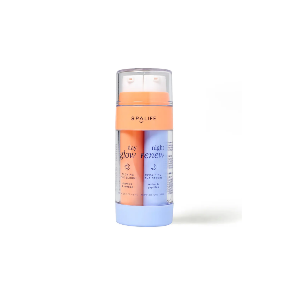 Day & Night Dual Korean Eye Serum Set | Brighten + Renew