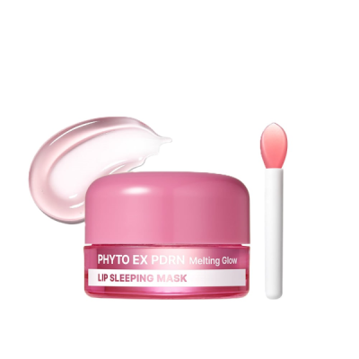 MEDIPEEL+ - Phyto EX PDRN Melting Glow Lip Sleeping Mask treatment deeply moisturizes dry lips, helping them feel soft, smooth, and plump. Formulated with lotus leaf-derived PDRN and apple-derived exosomes, it supports hydration and a healthy-looking