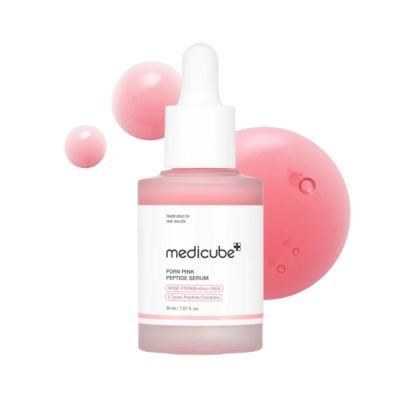 Medicube PDRN Pink Peptide Serum is a firming, brightening, and deeply hydrating serum designed to support smoother, more radiant-looking skin. Powered by 10,000 ppm salmon-derived PDRN, this lightweight serum helps improve the appearance of firmness