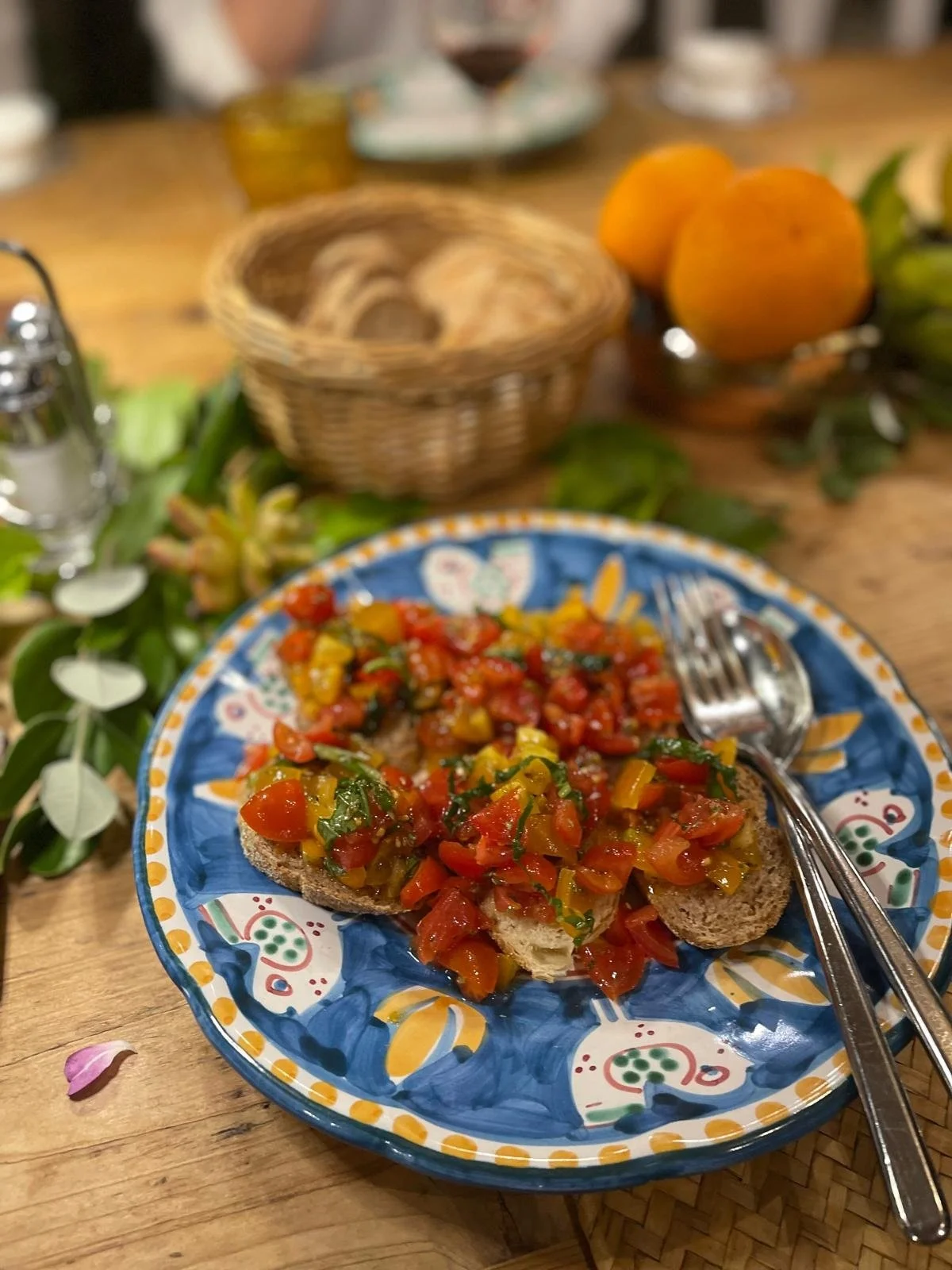 Italy Rustic tomato dish