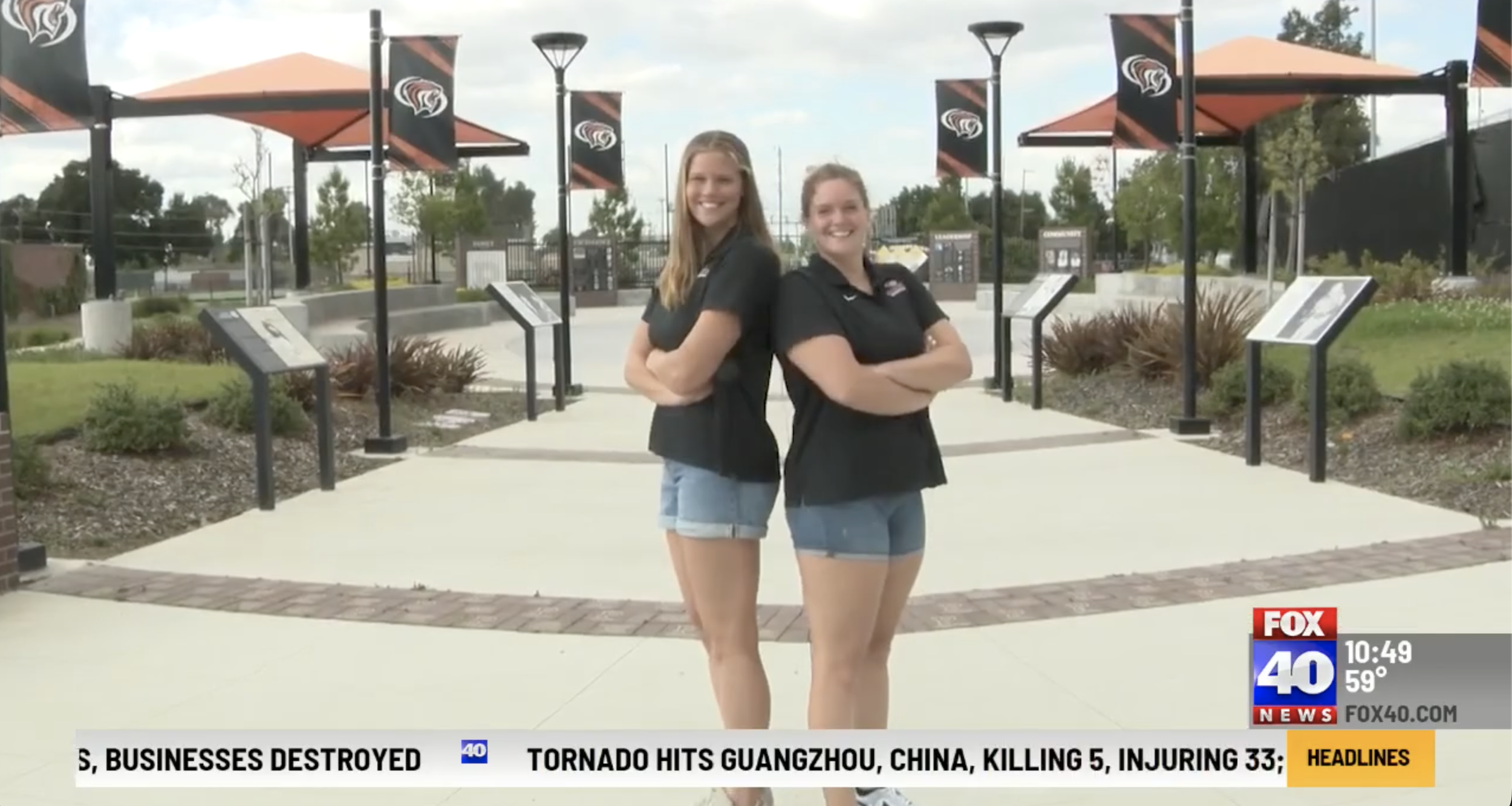 Fox40 Sports: Alaksza Twins