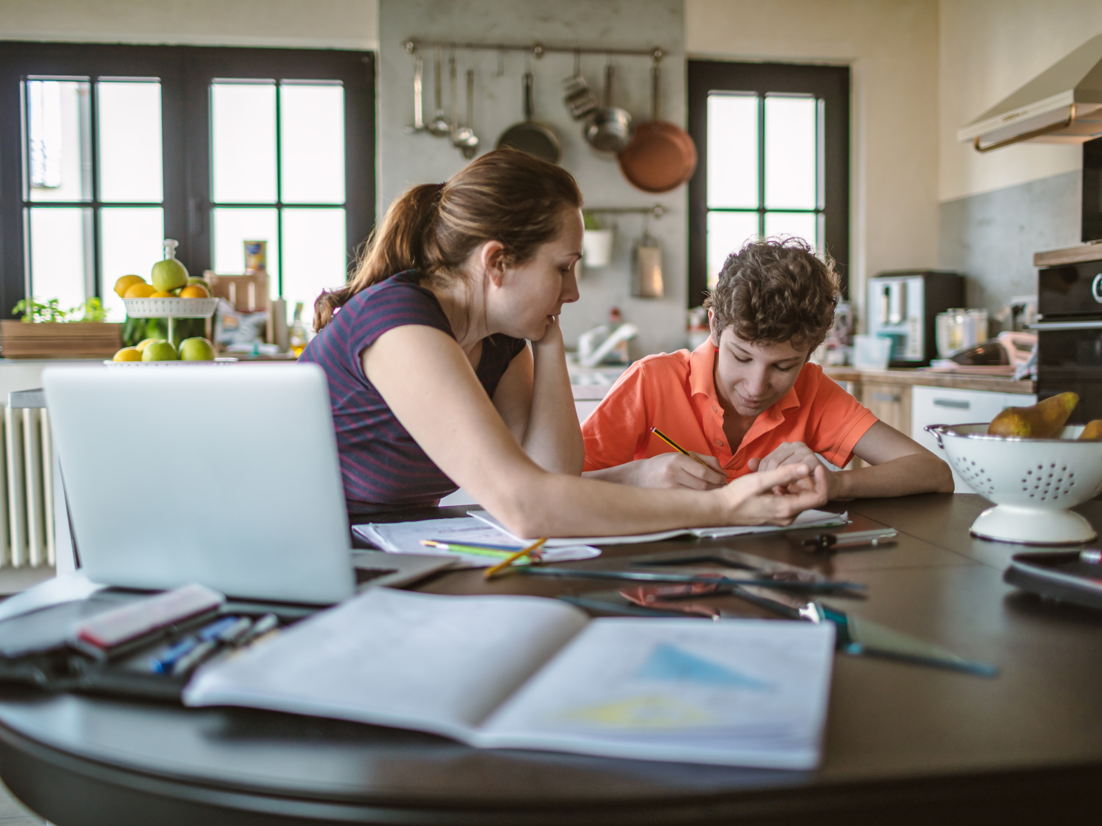 Parent homeschooling student.