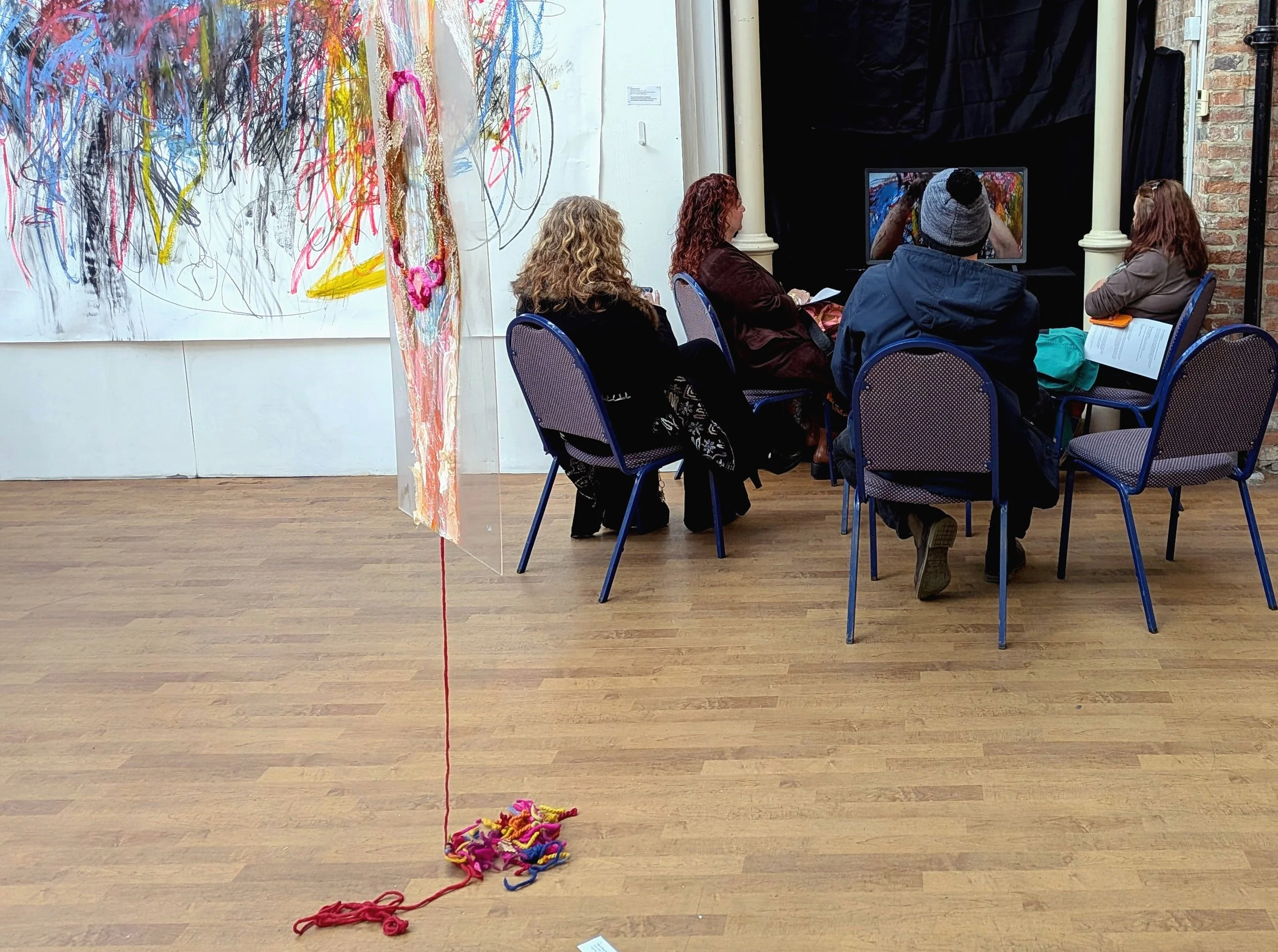 Film showing at exhibition 'On A Scale of One to Ten...' Newark Town Hall, March 2026
