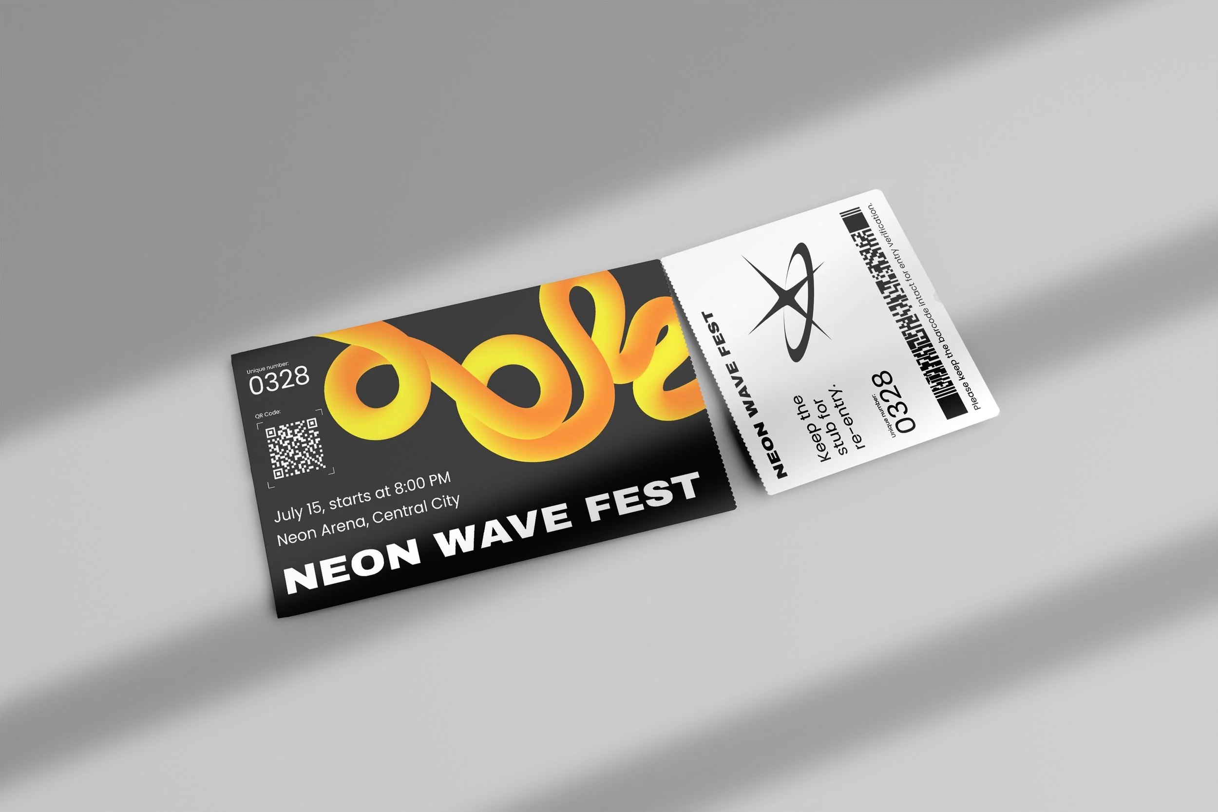 Perforated flyer