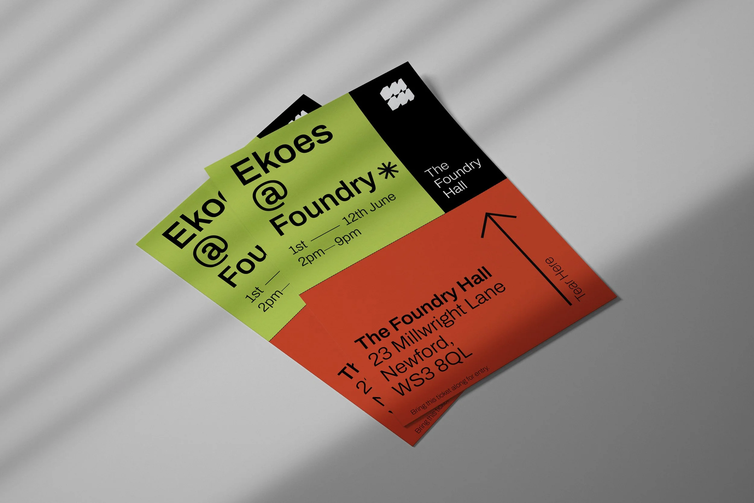 A5 perforated flyer
