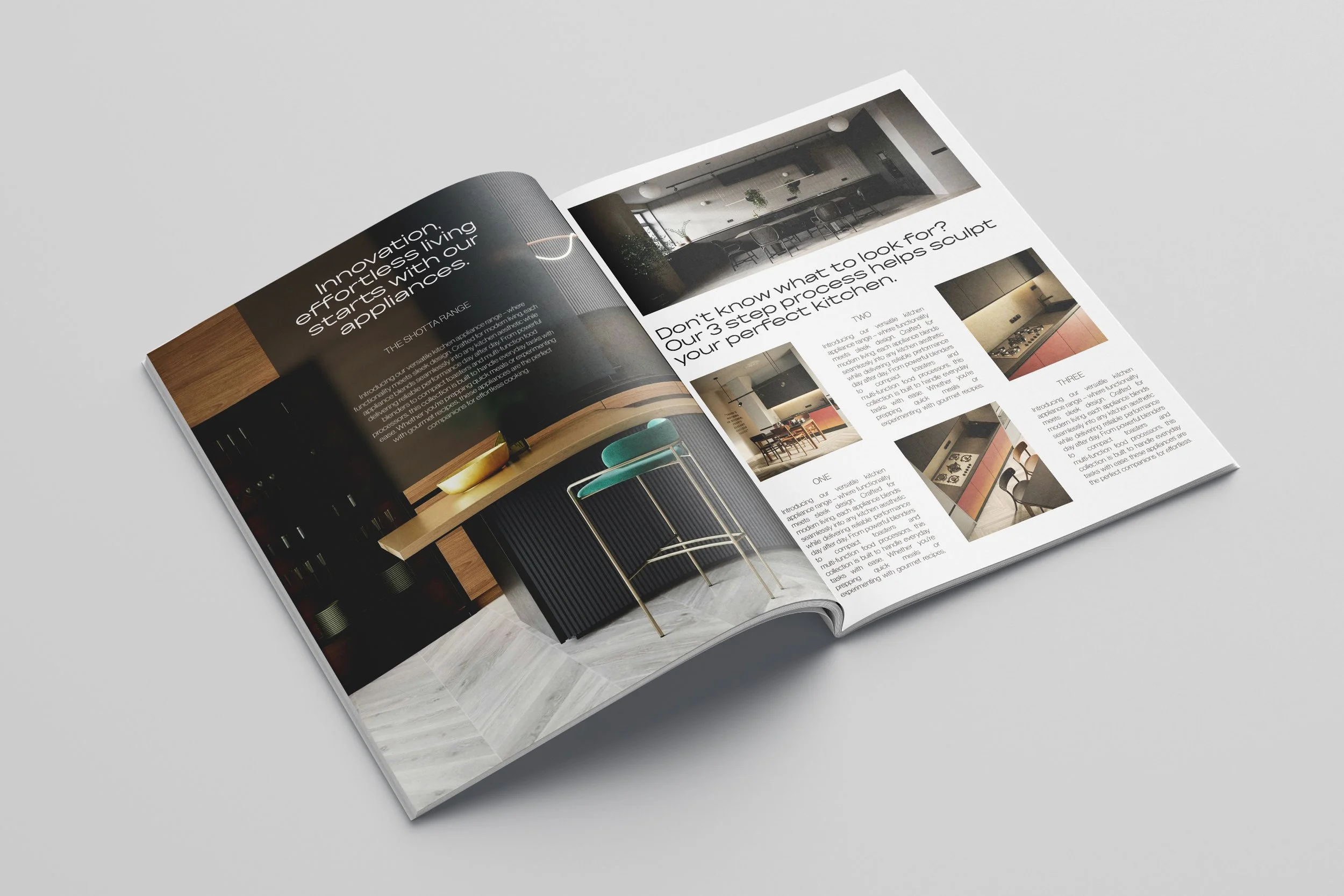 Stapled booklet