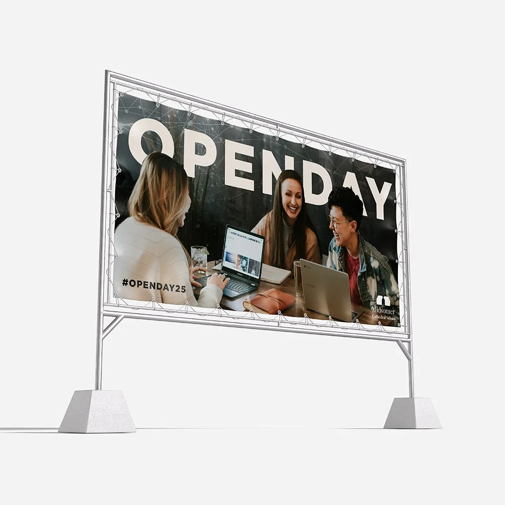 Outdoor banner