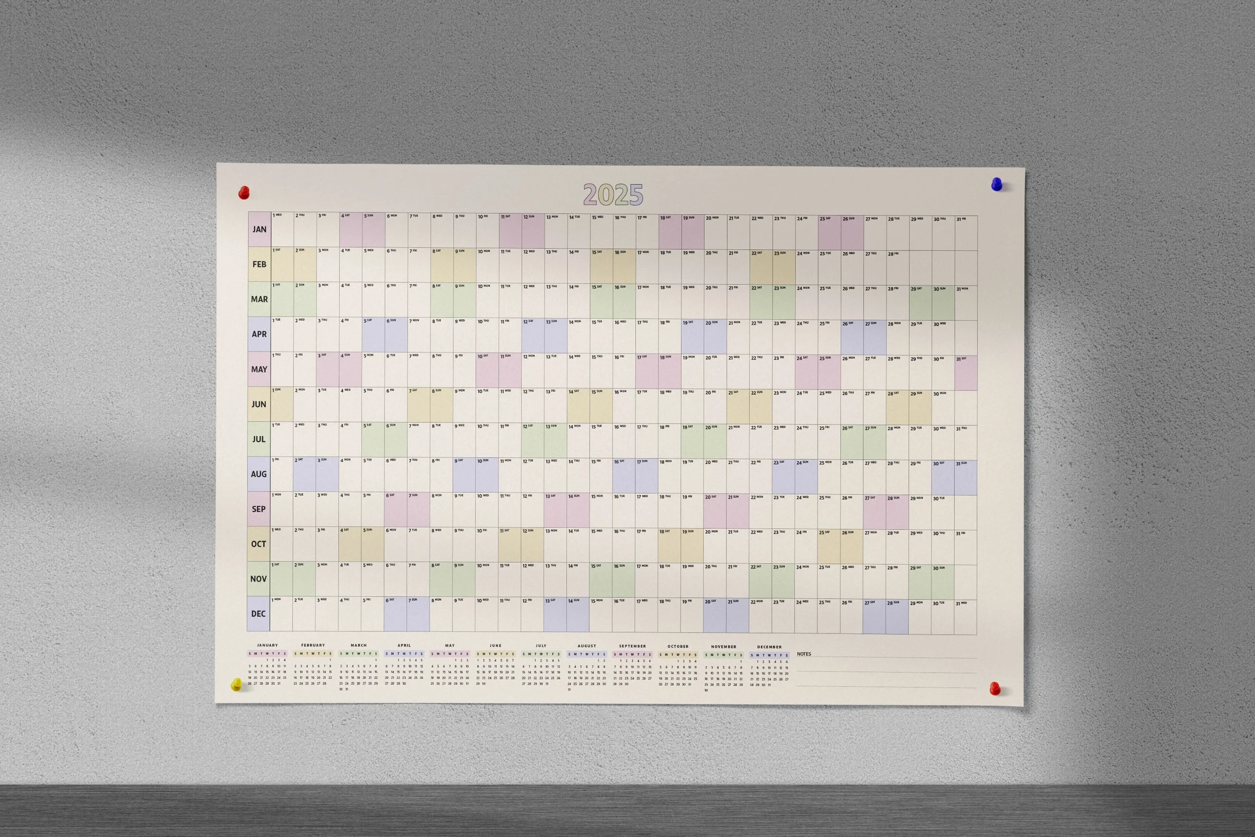 Wall planner