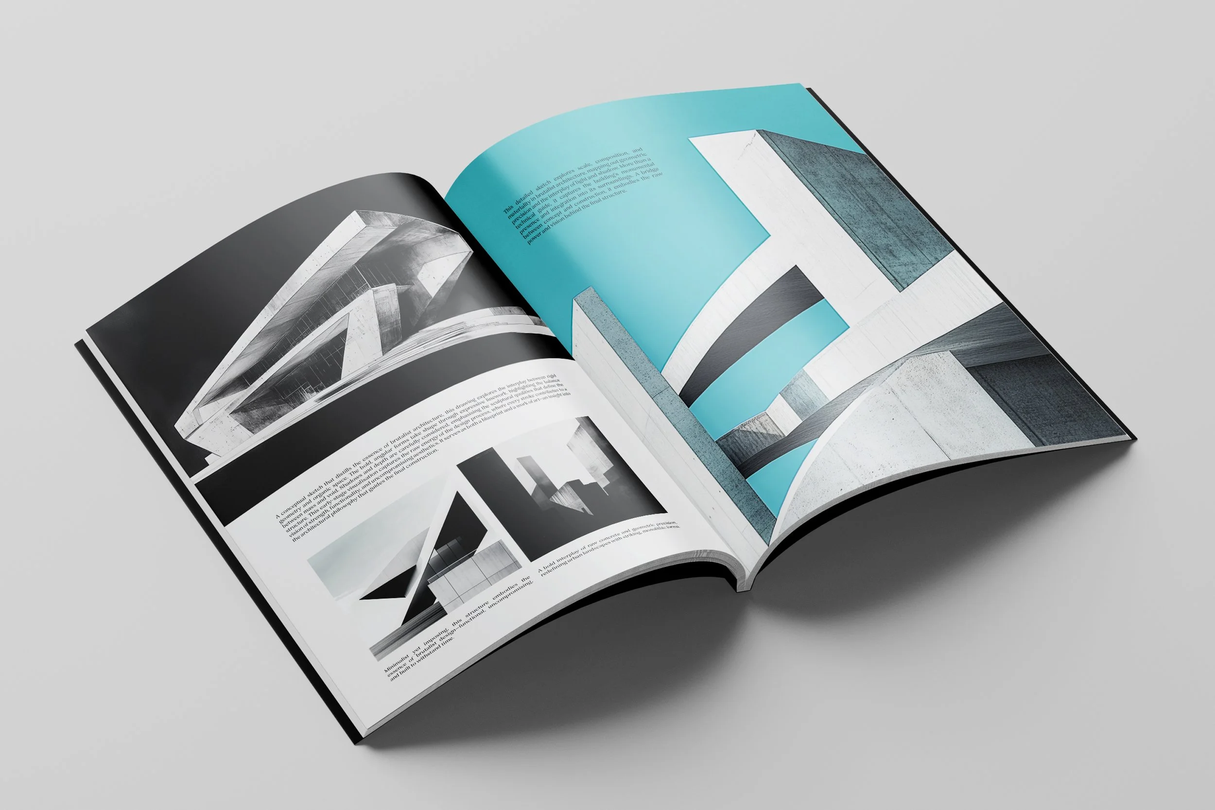 Perfect bound booklet