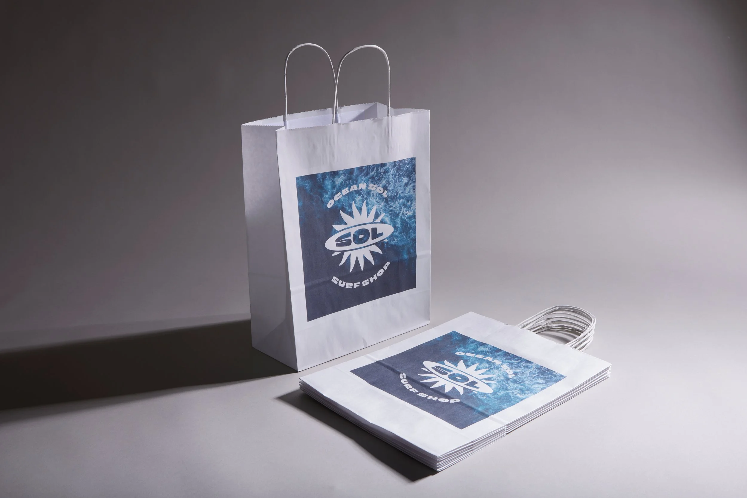 White bag