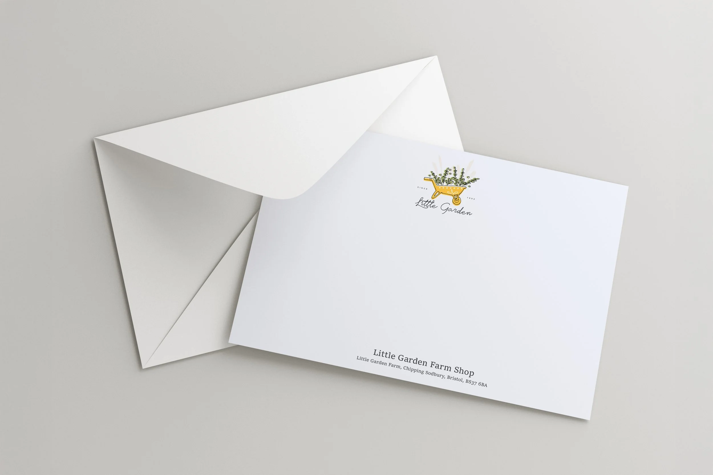 Correspondence card