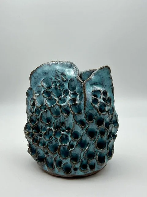 Coral Orb 1 - $50 (3x4.5x4.5h)