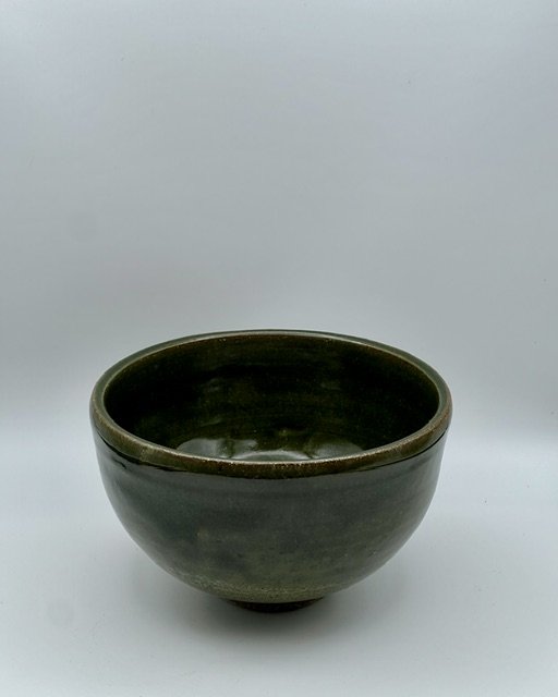 Mini Lime Moon Bowl - $30 (5.25x5.25x3.5h)