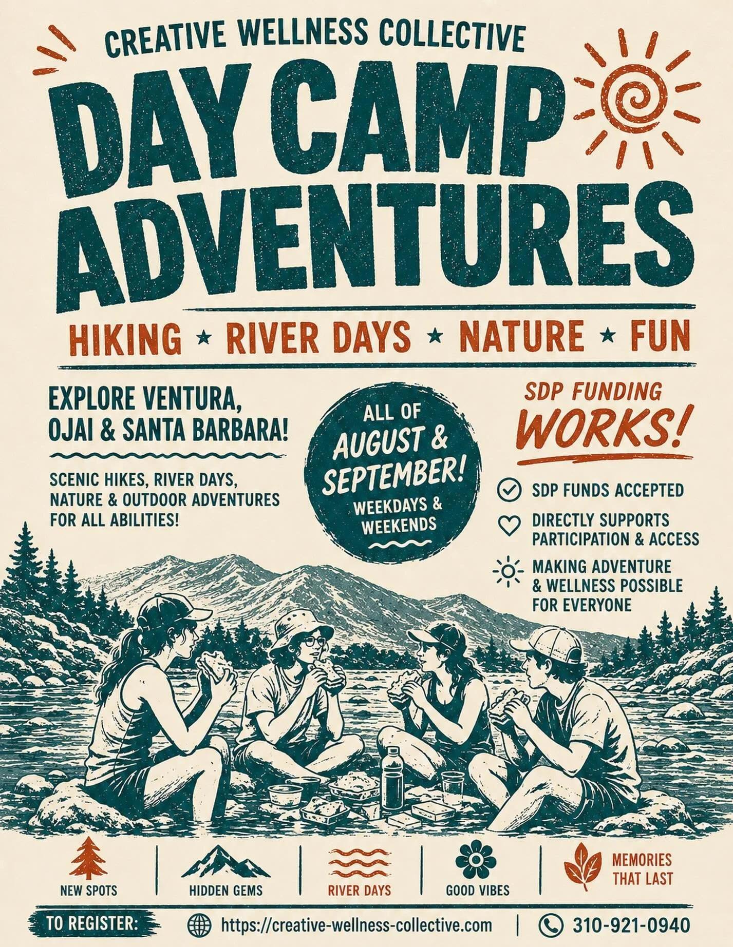 Led by one of our amazing staff members &mdash; a first aid certified outdoor explorer and adventure guide &mdash; these excursions are designed to help participants safely experience nature, connection, confidence, and fun in the community. From riv
