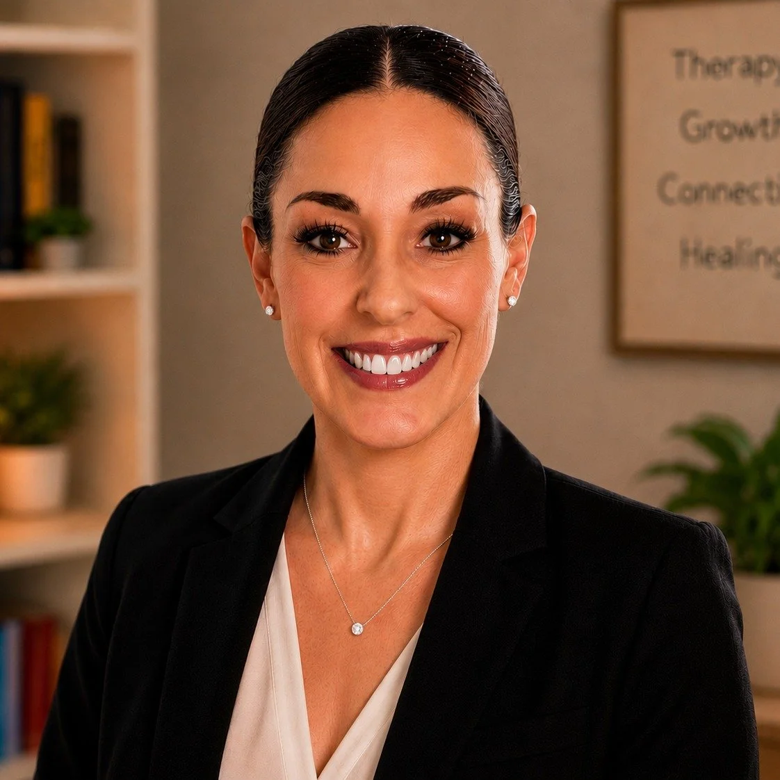 Welcome to Shani Ben-Dov Therapy. 🌿

I'm Shani, a Licensed Clinical Social Worker providing virtual psychotherapy services to adolescents and adults throughout Connecticut.

I work with individuals navigating anxiety, depression, trauma, life transi