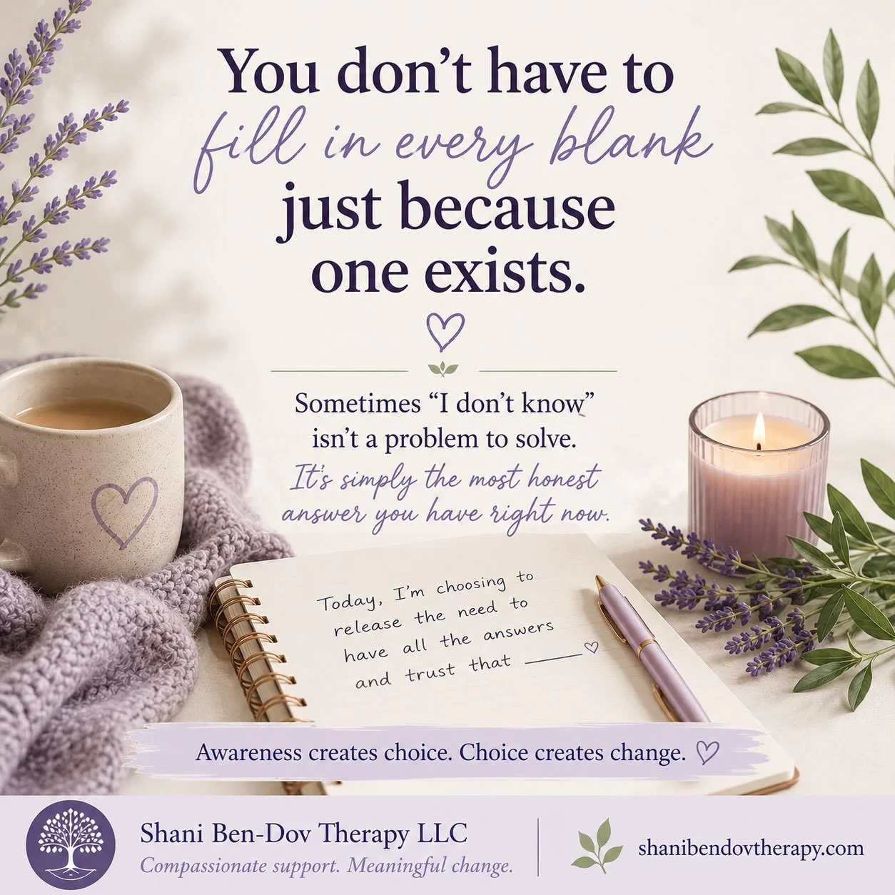 Our brains really don&rsquo;t love a blank space.

Someone&rsquo;s tone feels different.
A text goes unanswered.
Someone seems quieter than usual.
We notice a shift, but we don&rsquo;t actually know what it means.

And instead of leaving that space e