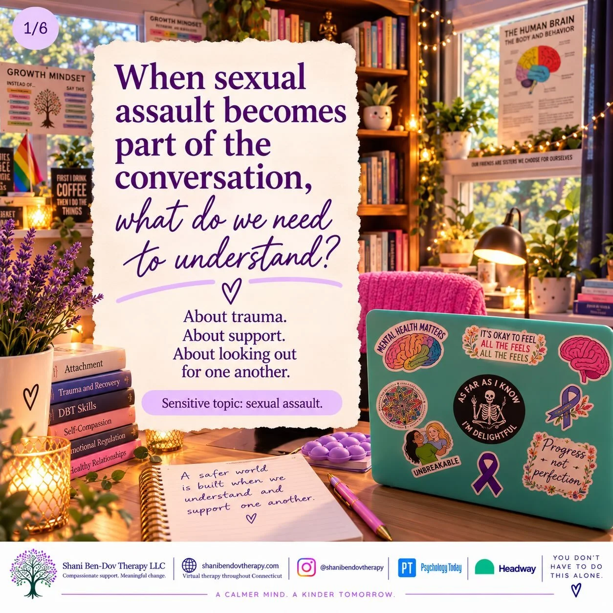 Some conversations are difficult to have. But avoiding them doesn&rsquo;t make them any less important.

Sexual assault is one of those conversations.

For some, it&rsquo;s a discussion about consent, safety, and what it means to look out for the peo