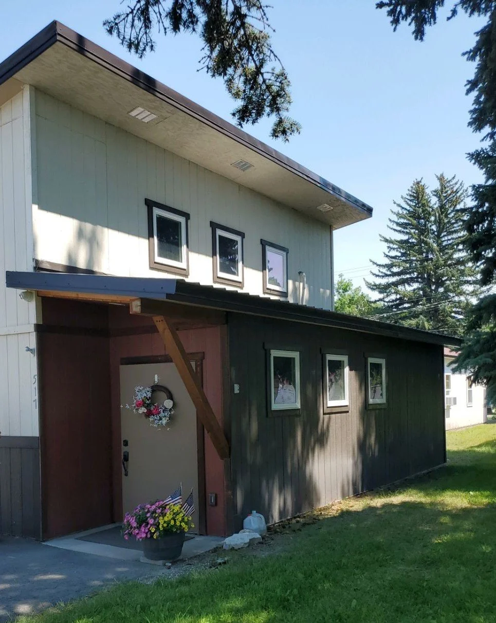 Exterior Paint Before