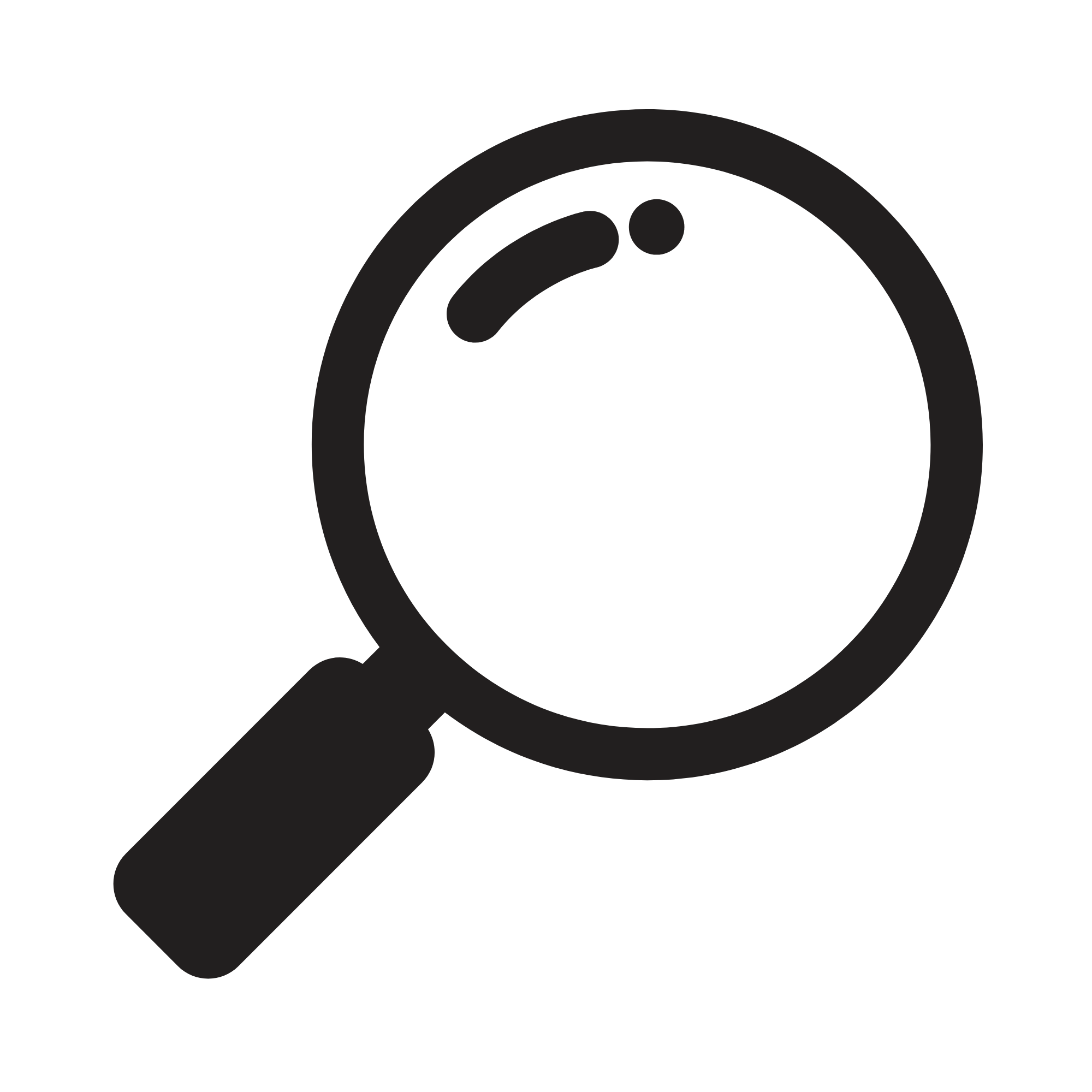 Magnifying glass icon