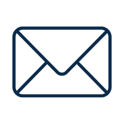 Outline of an envelope or mailing envelope