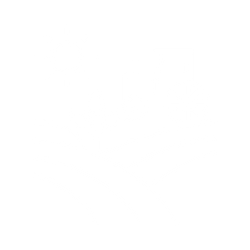 A tractor on farmland with a sun and plant, representing agriculture and farming.