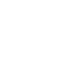 Line drawing of a small trailer with a hitch and two wheels.
