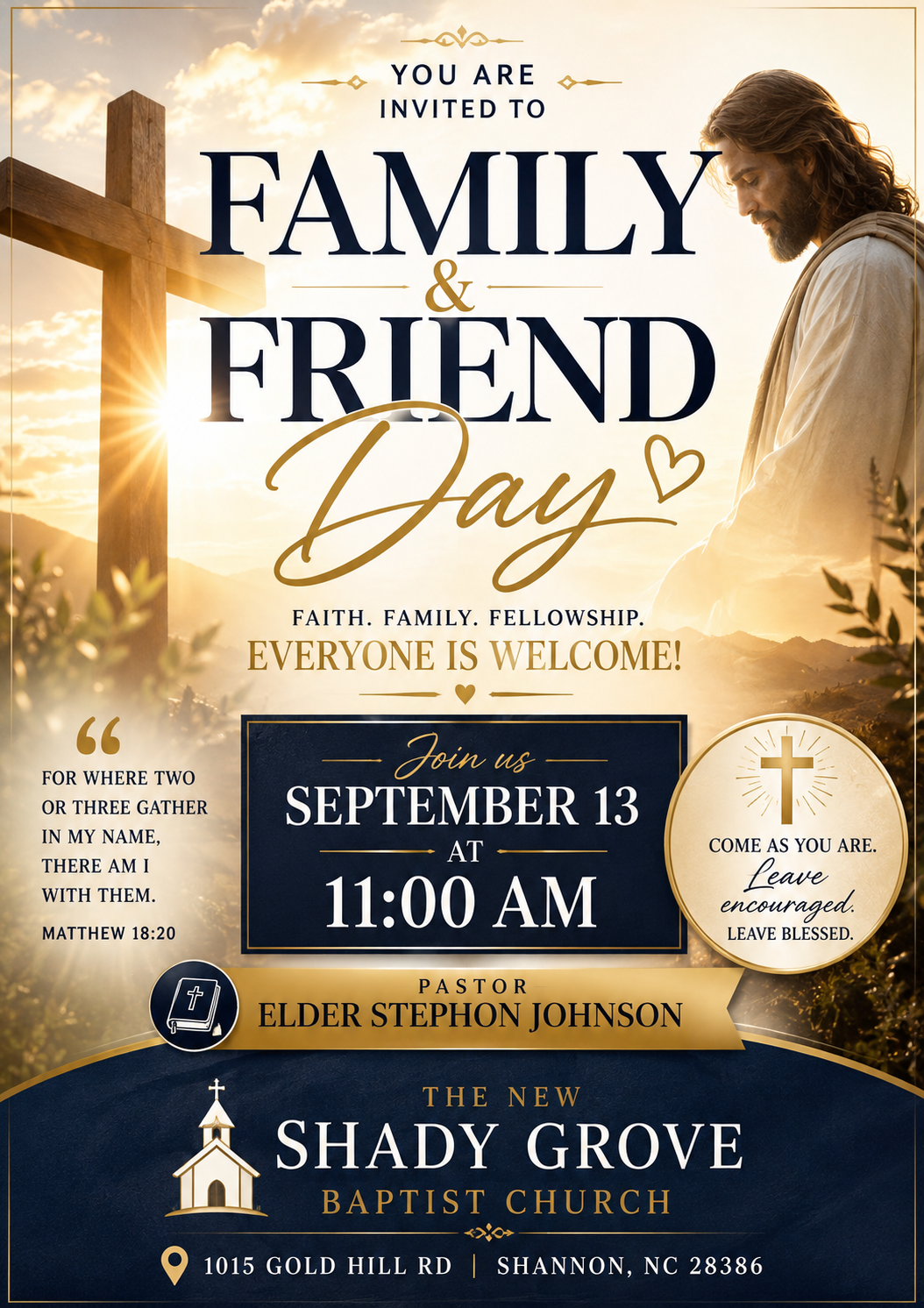 Family & Friends Day!