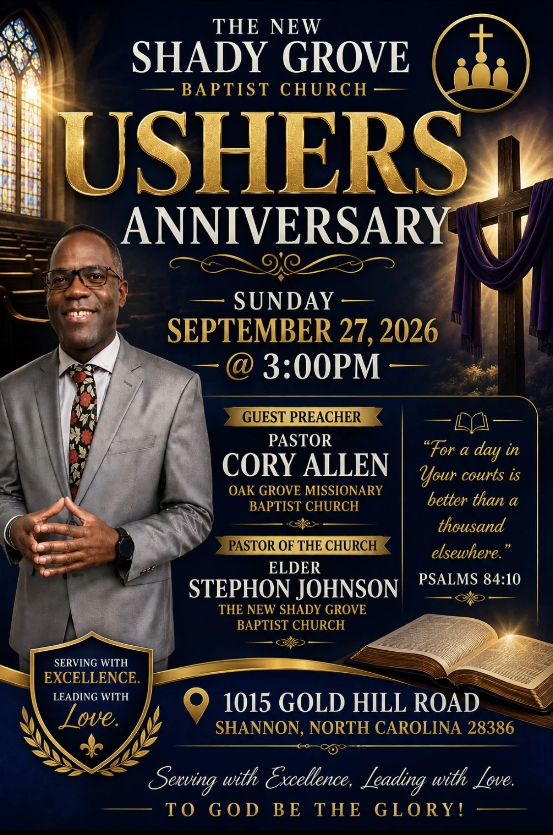 Ushers Anniversary! 