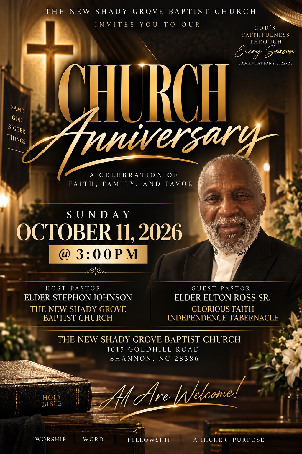 Church Anniversary