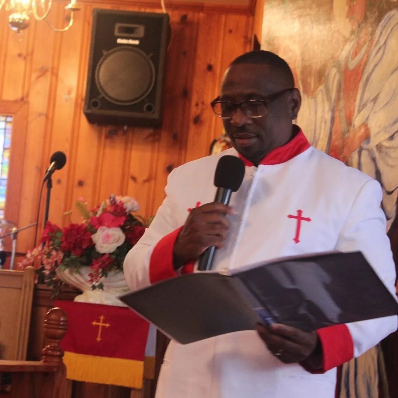 Pastor Johnson speaks! 