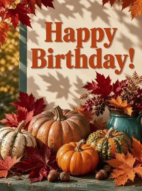 October Birthday’s! 