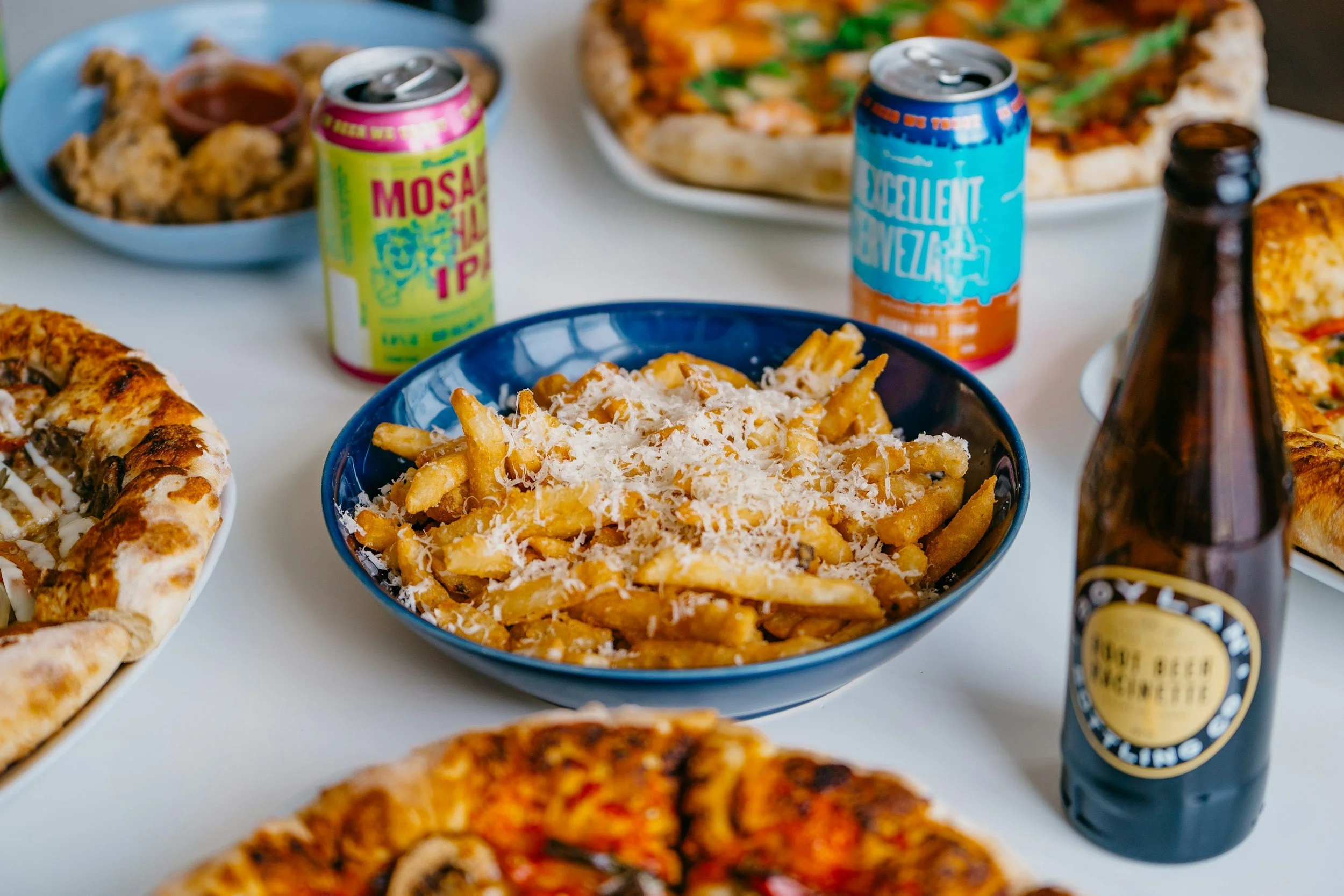 Food and beverage products representing businesses served by Choice Label.