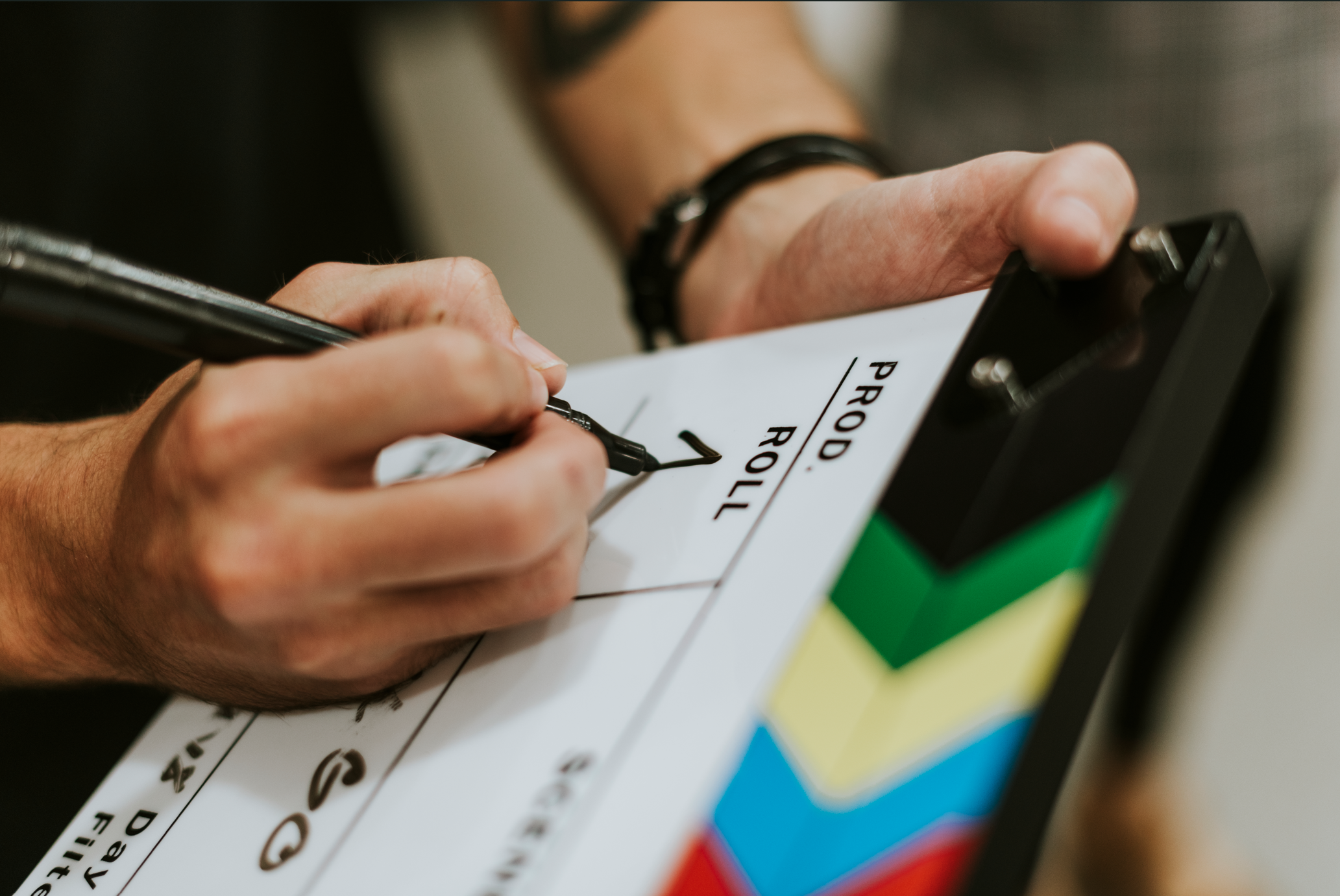 Claqueta de cine