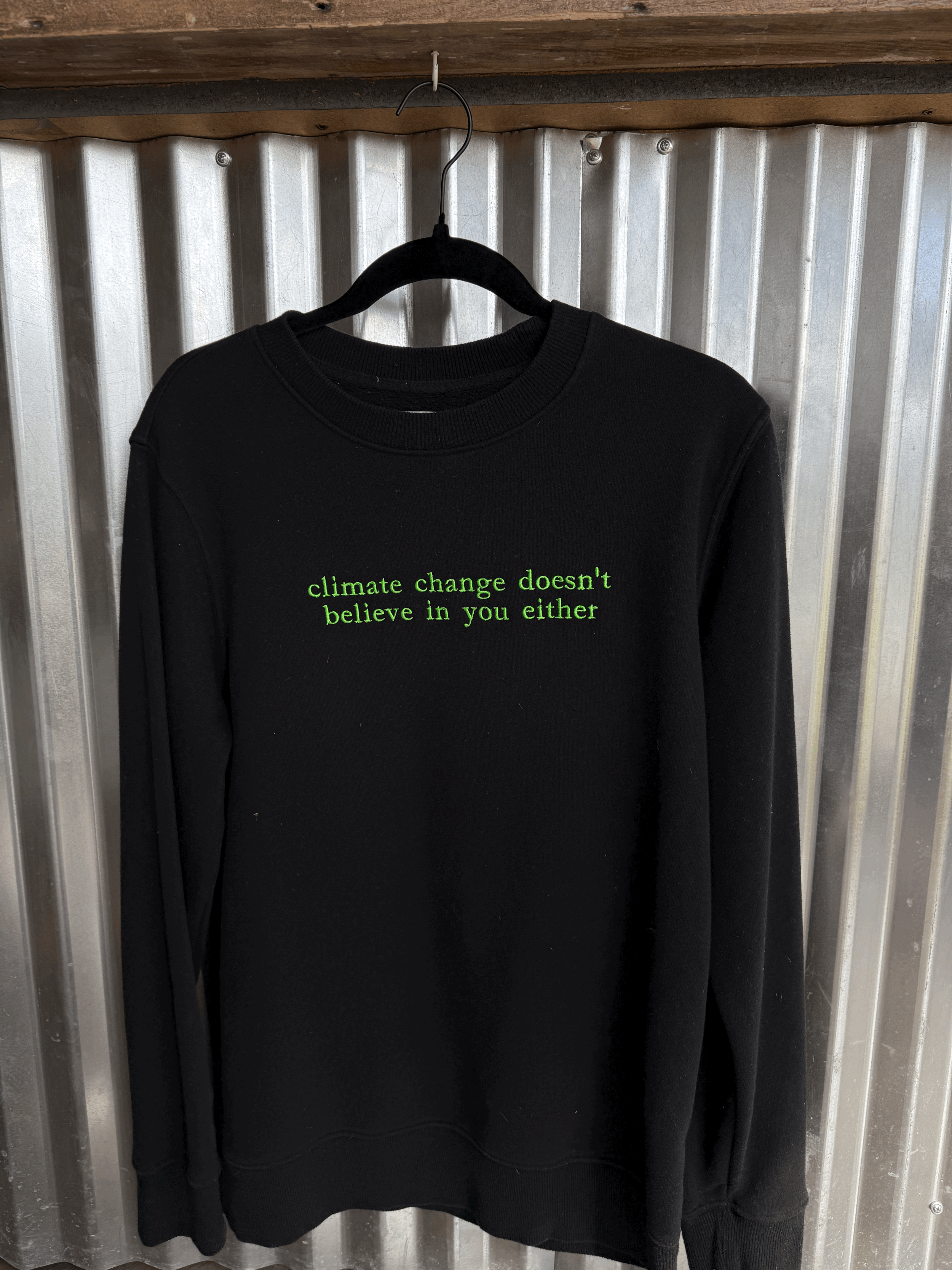 Climate Change Crewneck
