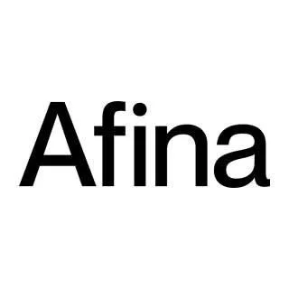 The word 'Aina' written in bold black letters on a white background.