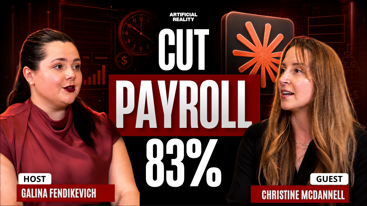 S1E5: How She Cut Her Payroll by 83% Using This One AI Agent