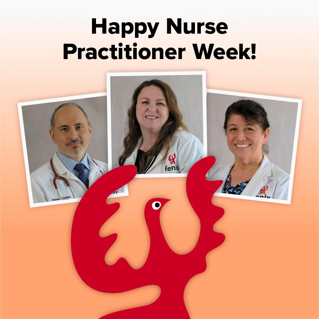 Happy National Nurse Practitioner Week!
❤️💪💯

Marjie, Richard y Kathleen son el alma de nuestra cl&iacute;nica y hacen posible nuestro trabajo. Les agradecemos profundamente su incre&iacute;ble compasi&oacute;n, experiencia y dedicaci&oacute;n para