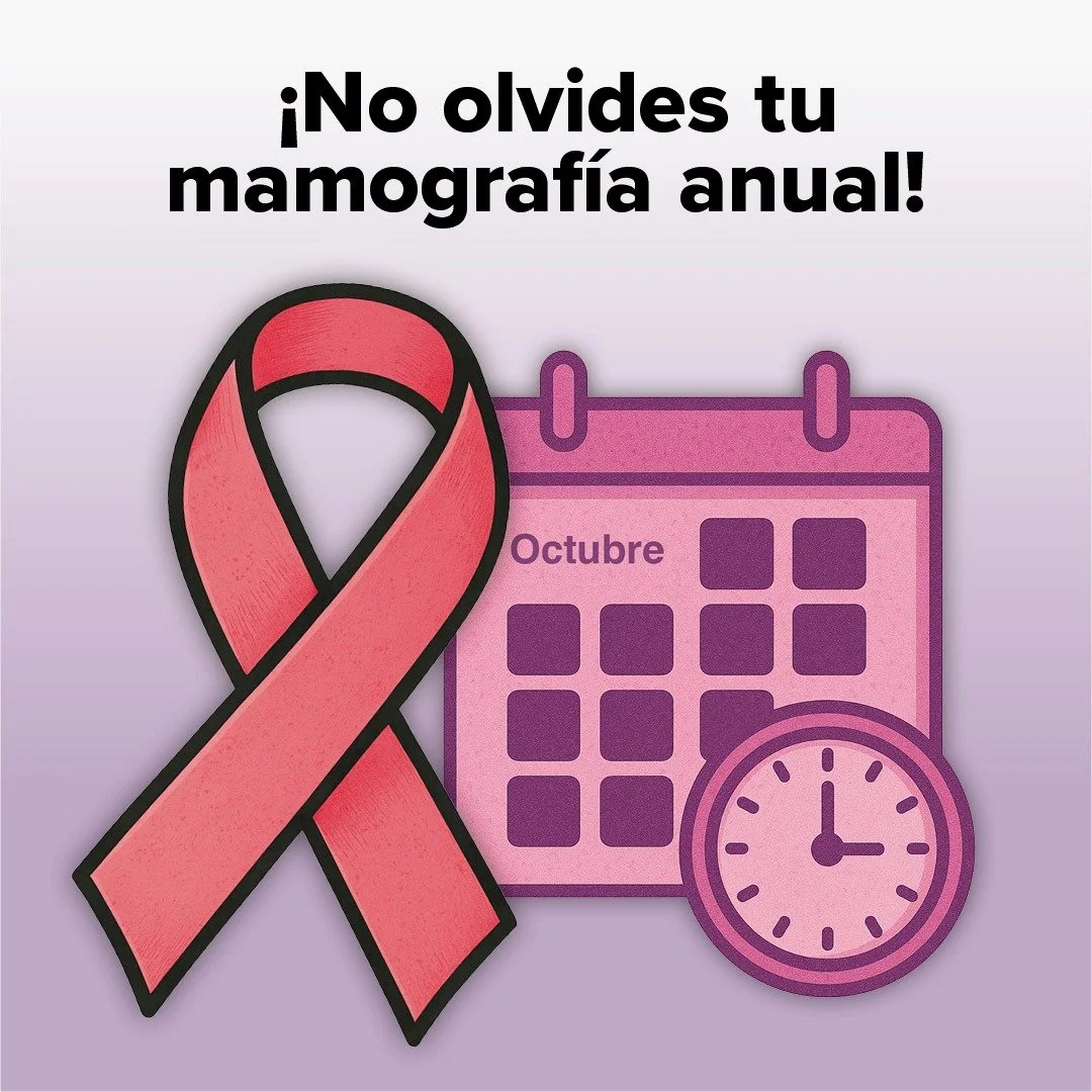 💖 Don't forget your annual mammogram! 💖

En Fenix Family Health Center, queremos recordarte que una revisi&oacute;n a tiempo puede marcar la diferencia.

👉 &iquest;Cu&aacute;ndo debes hacerte una mamograf&iacute;a?
Mujeres de 40 a&ntilde;os o m&aa