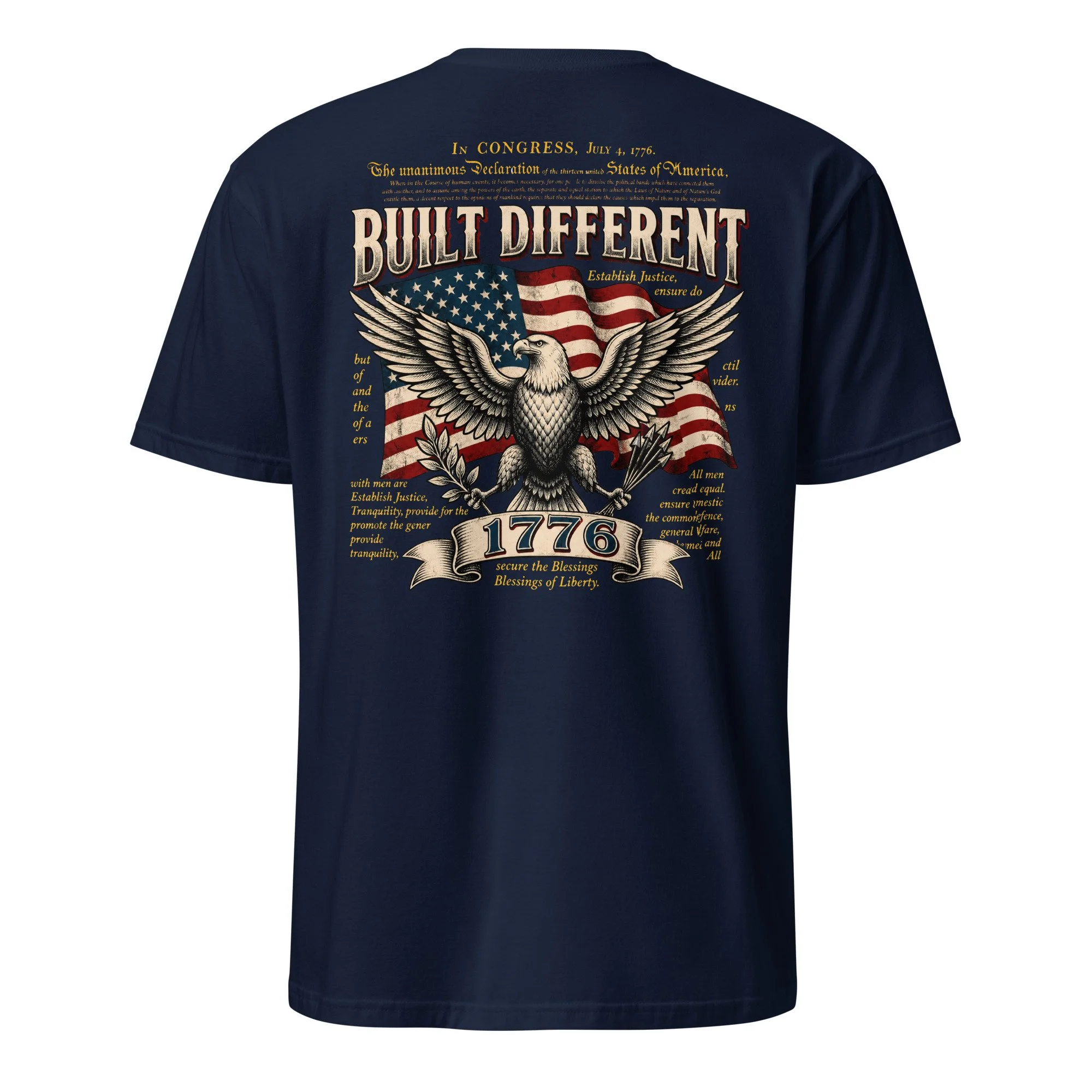 Built Different 1776 w/Front Limited Edition T-Shirt
