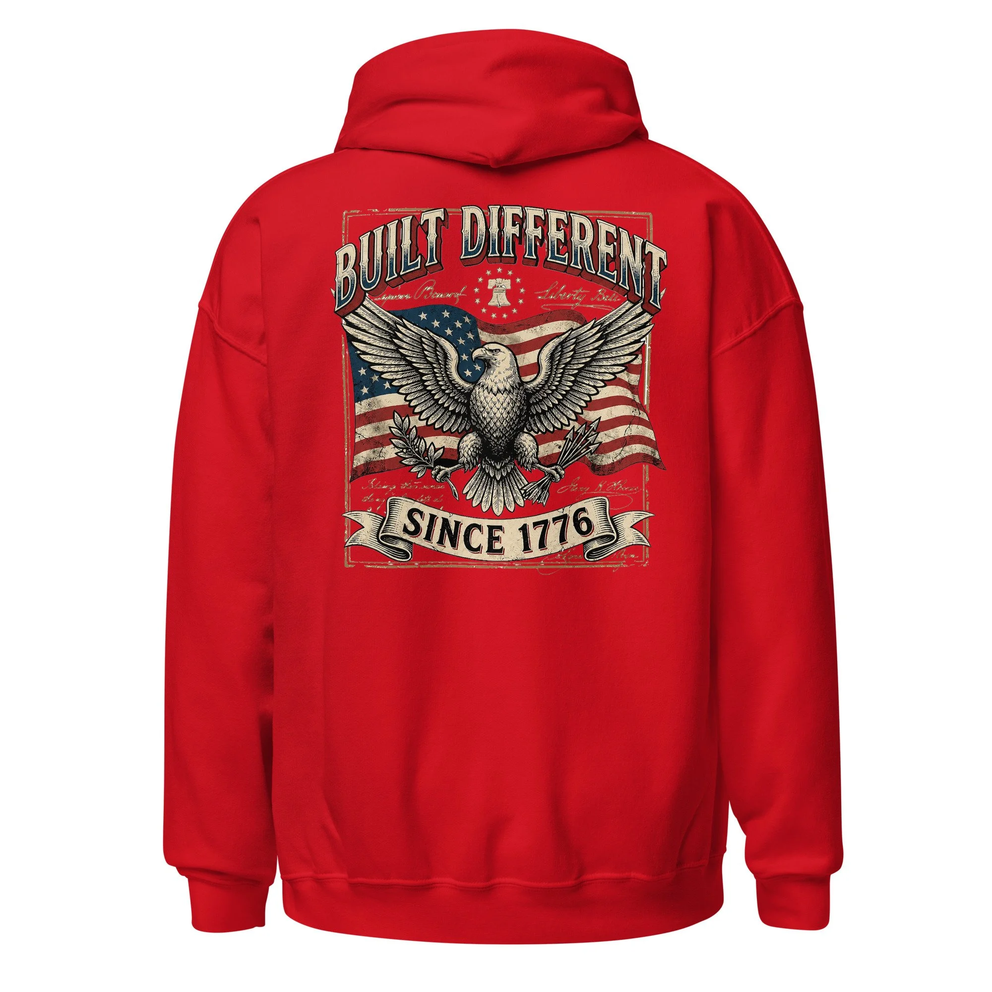 Built Different Since 1776 Hoodie