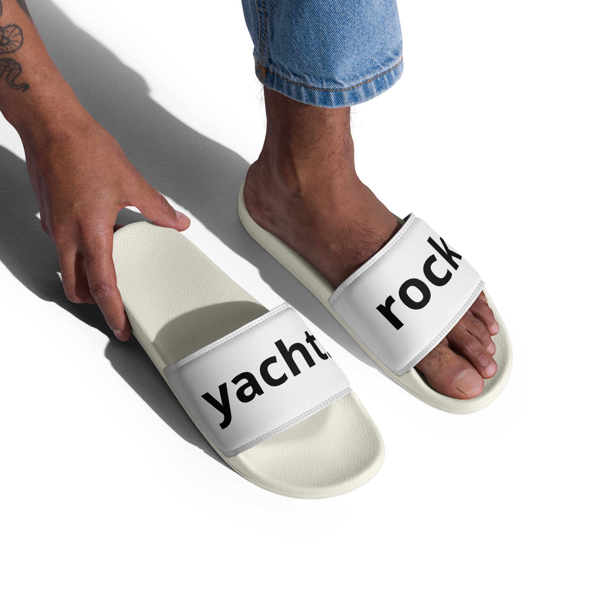 yacht. rock. men’s slides