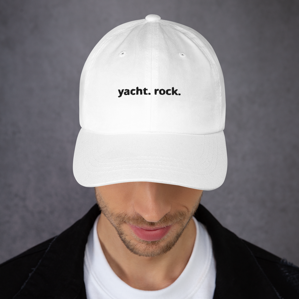 yacht. rock. dad hat