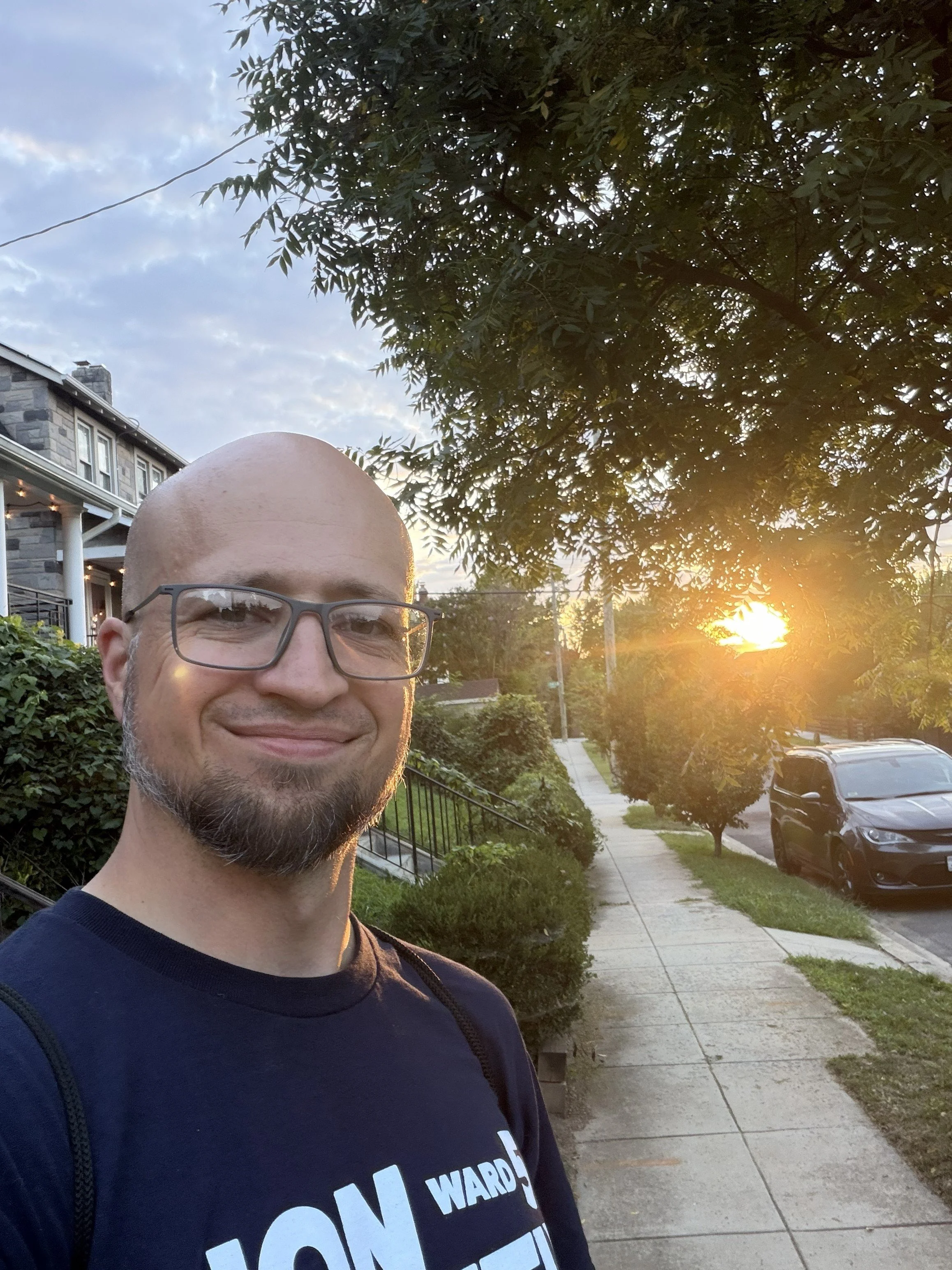 Beautiful evening canvass in Woodridge