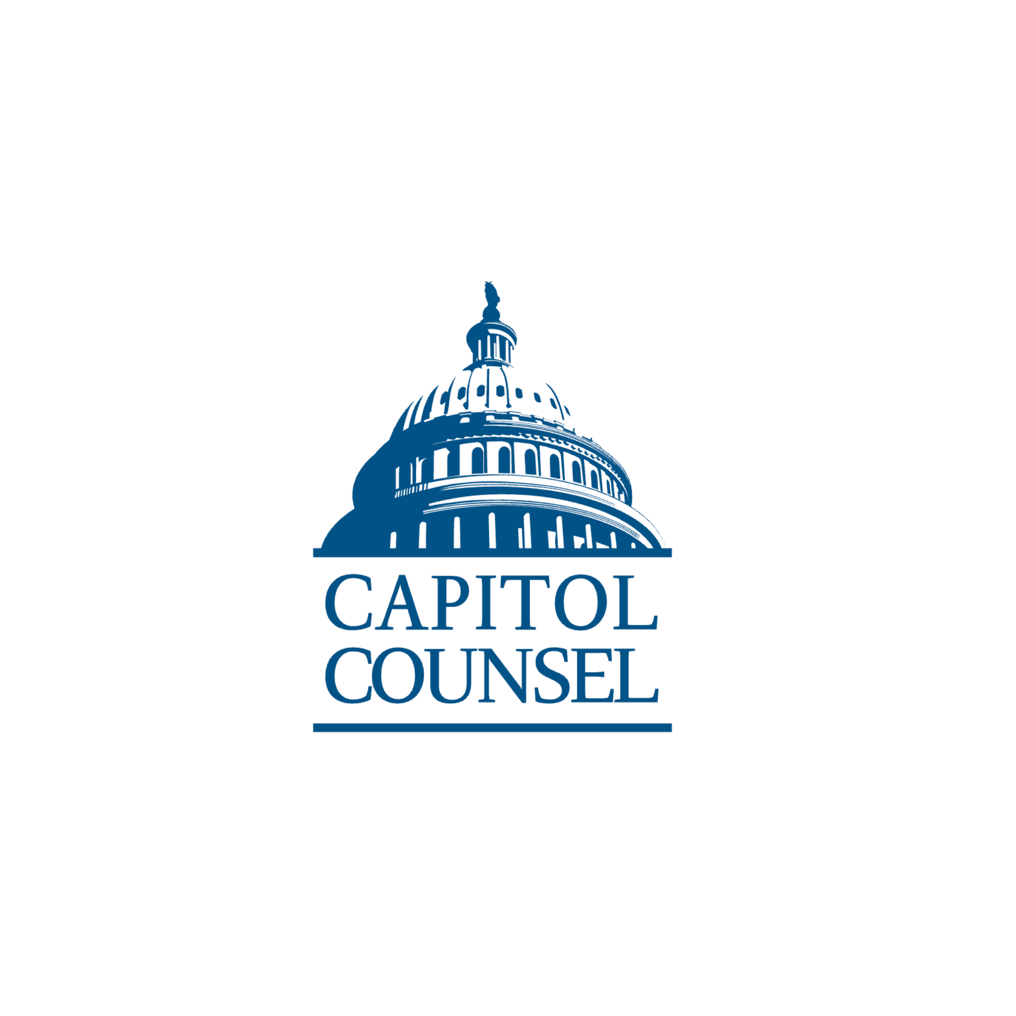 Illustration of the United States Capitol building with the words "Capitol Counsel" underneath.